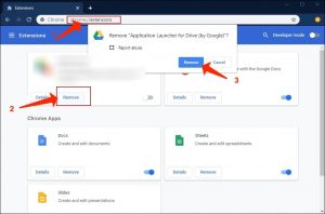 Elimina estensioni di terze parti di Chrome - Sito Ingannevole - Elimina estensioni di terze parti di Chrome